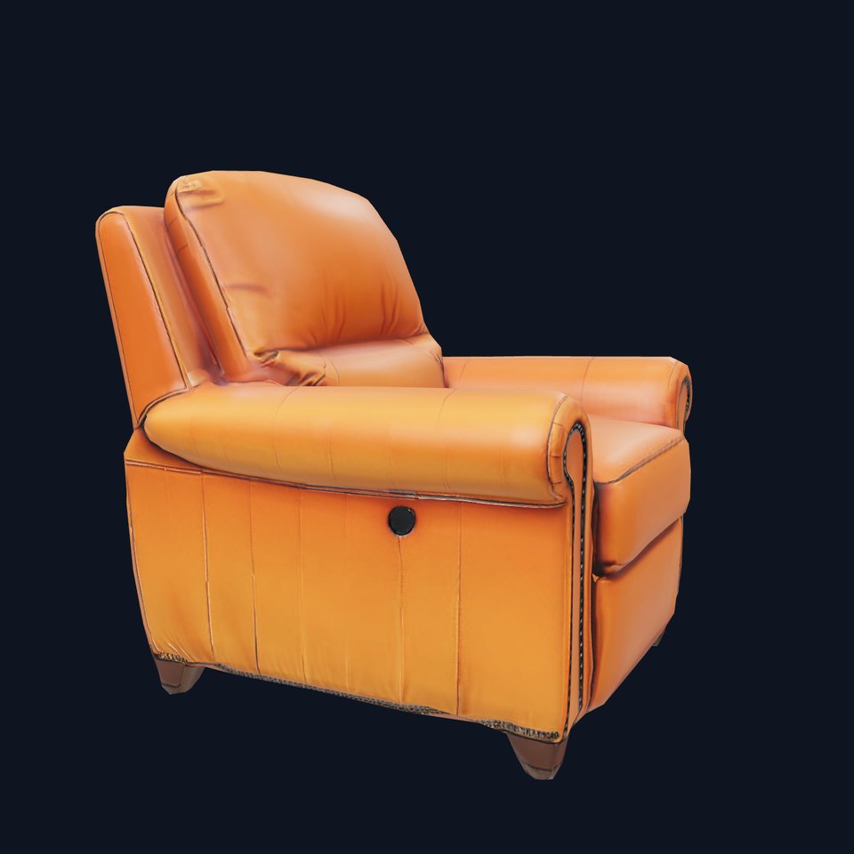Classic Leather Recliner model pack